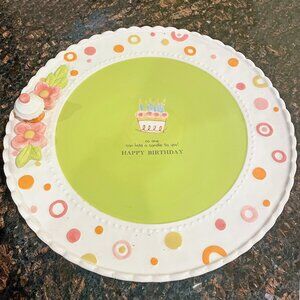 Grasslands Road Just Desserts 'Happy Birthday' Large Serving Platter